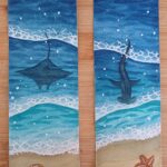 Marque-pages eau de mer